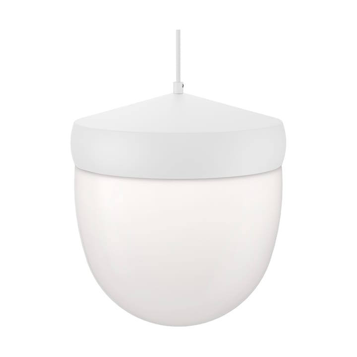 Pan hanglamp frosted 30 cm - Wit-wit - Noon