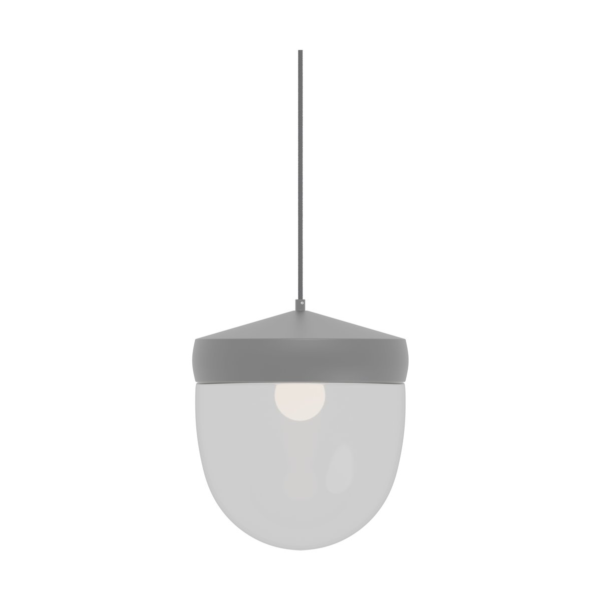 Noon Pan hanglamp helder 30 cm Grijs-lichtgrijs