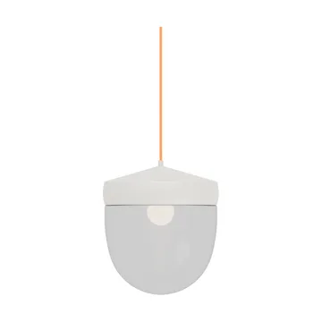 Pan hanglamp helder 30 cm - Wit-oranje - Noon