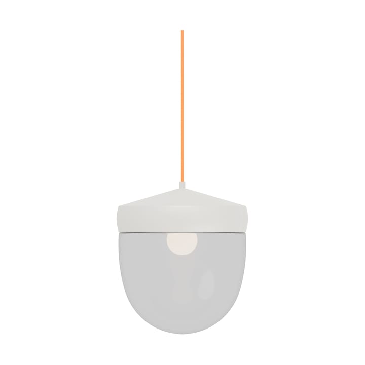 Pan hanglamp helder 30 cm - Wit-oranje - Noon