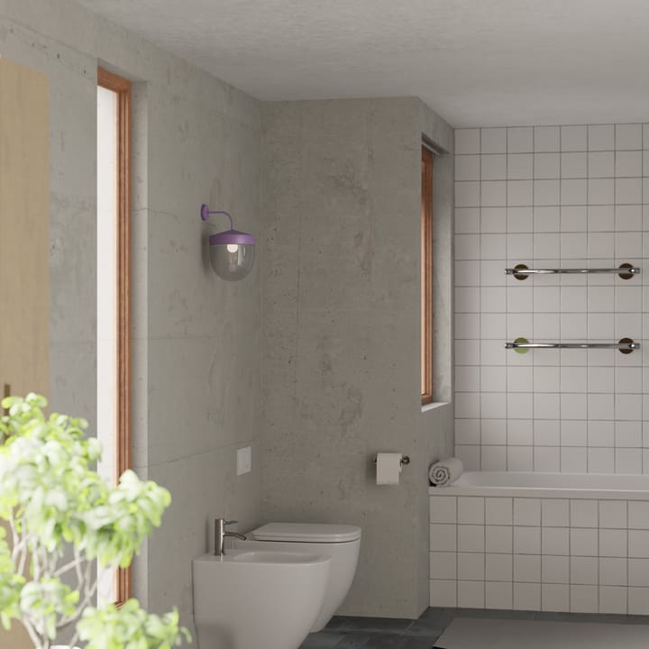 Pan wandlamp helder 30 cm, Lila Noon