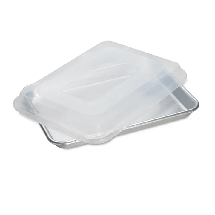 Naturals Quarter bakplaat met deksel 34,4x24,8 cm - Aluminium - Nordic Ware