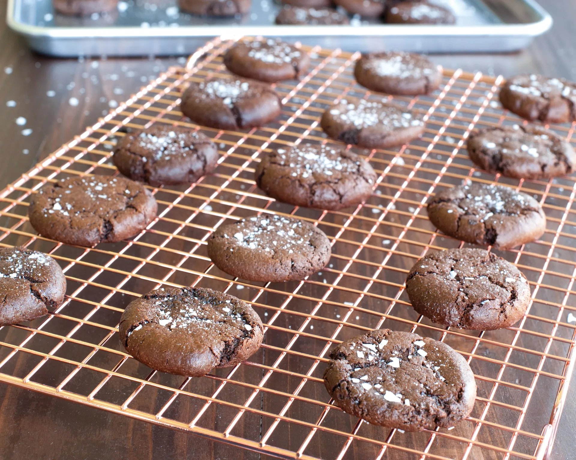 Nordic Ware afkoelrooster groot 28,9x42,5 cm, Koper Nordic Ware