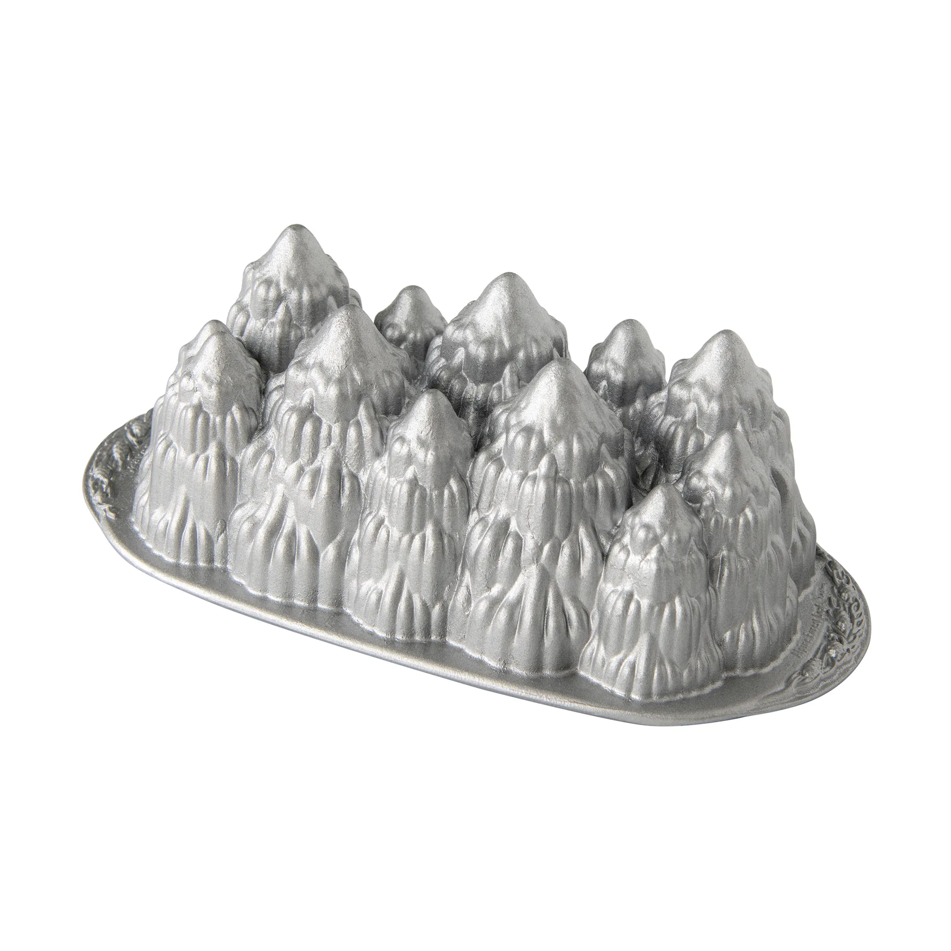 Nordic Ware Alpine forest bakvorm, Zilverkleurig Nordic Ware