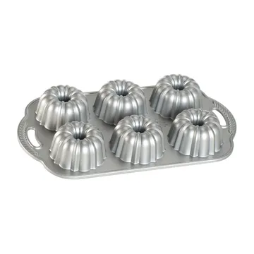 Nordic Ware anniversary bundtlette bakvorm zilver - 1,1 l - Nordic Ware