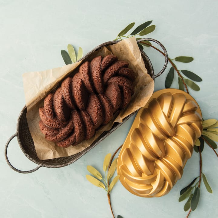 Nordic Ware Braided broodvorm 1,4 L, Goud Nordic Ware