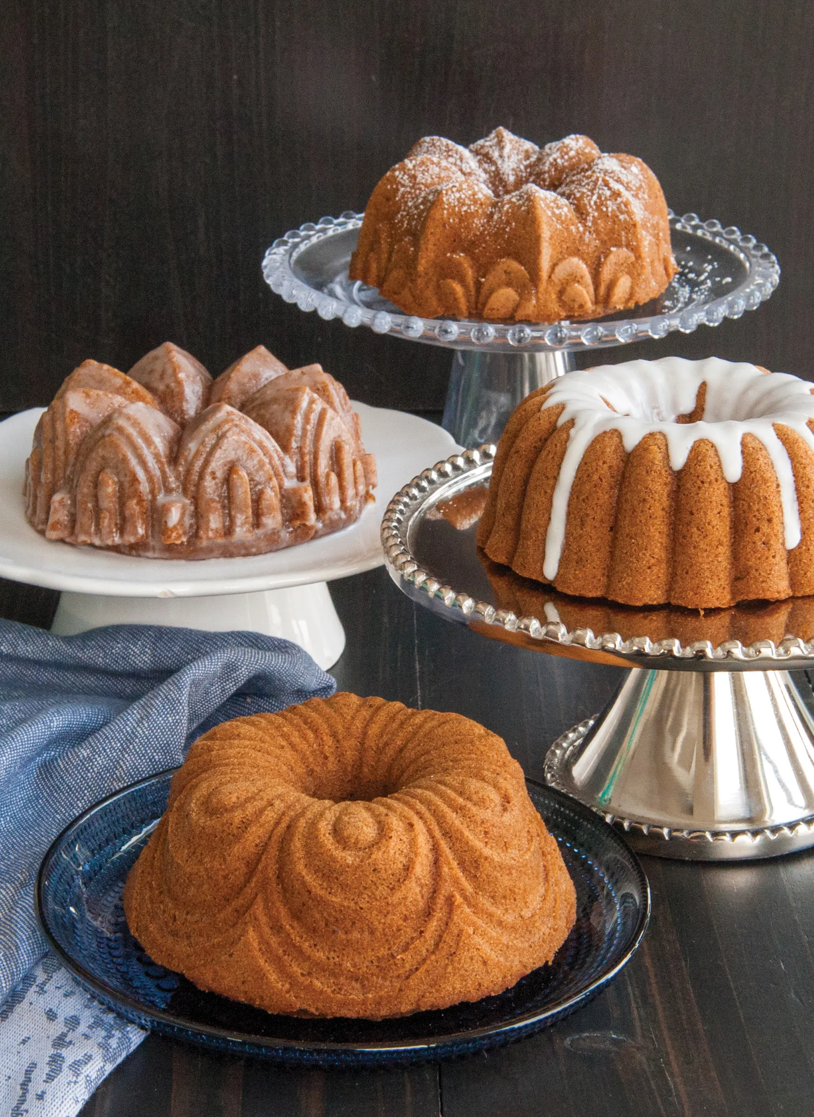 Nordic Ware bundt quartet bakvorm, 2,1 l Nordic Ware