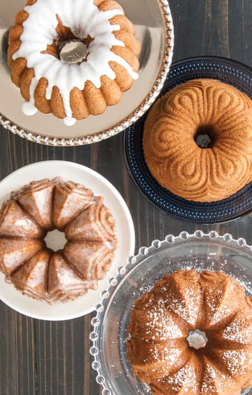 Nordic Ware bundt quartet bakvorm - 2,1 l - Nordic Ware