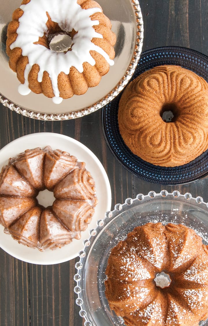 Nordic Ware bundt quartet bakvorm, 2,1 l Nordic Ware