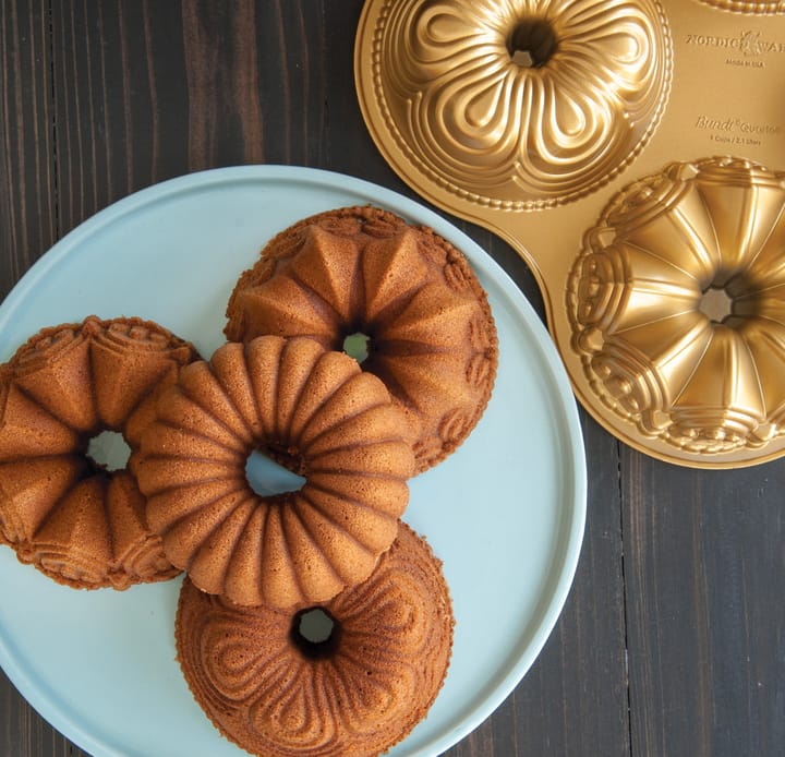 Nordic Ware bundt quartet bakvorm, 2,1 l Nordic Ware