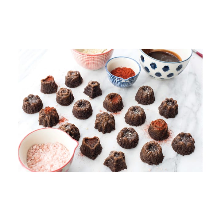 Nordic Ware Bundt Tea Cakes and Candy bakvorm, Goud Nordic Ware