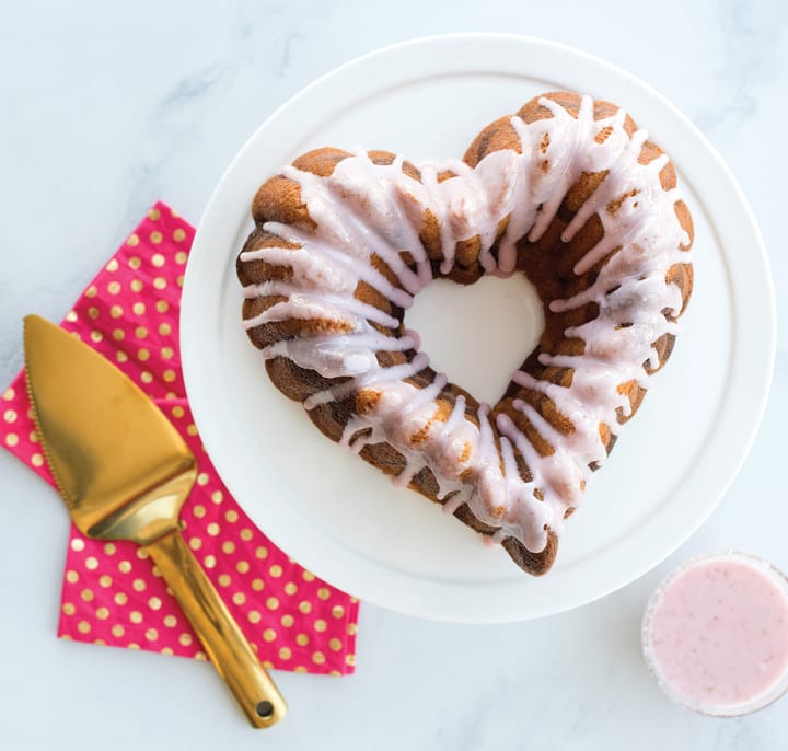 Nordic Ware elegant heart bundt bakvorm - 2,4 l - Nordic Ware