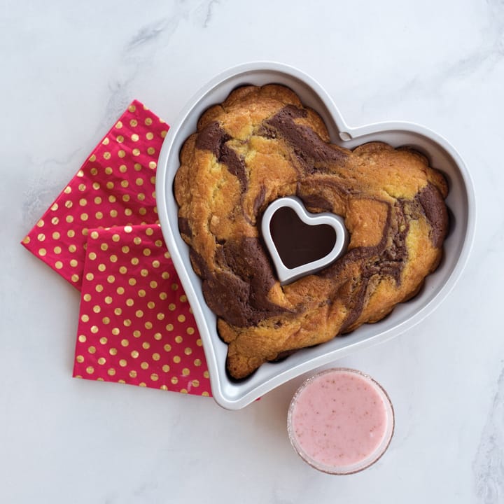 Nordic Ware elegant heart bundt bakvorm, 2,4 l Nordic Ware