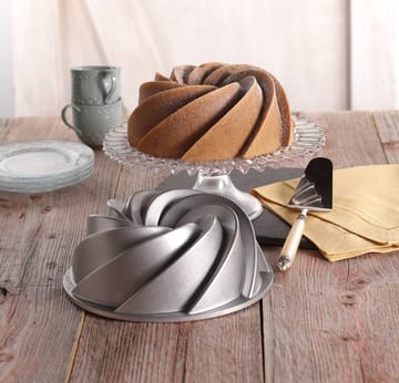 Nordic Ware heritage bundt bakvorm zilver - 2,4 l - Nordic Ware