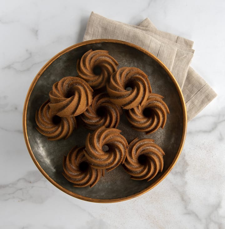 Nordic Ware Heritage bundtlette bakvorm, Zilver Nordic Ware