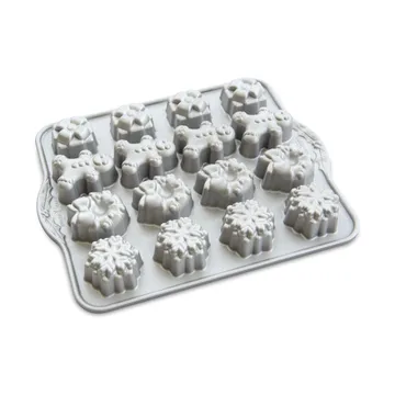 Nordic Ware Holiday Tea Cake cakevorm - Zilver - Nordic Ware