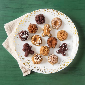 Nordic Ware Holiday Tea Cake cakevorm - Zilver - Nordic Ware