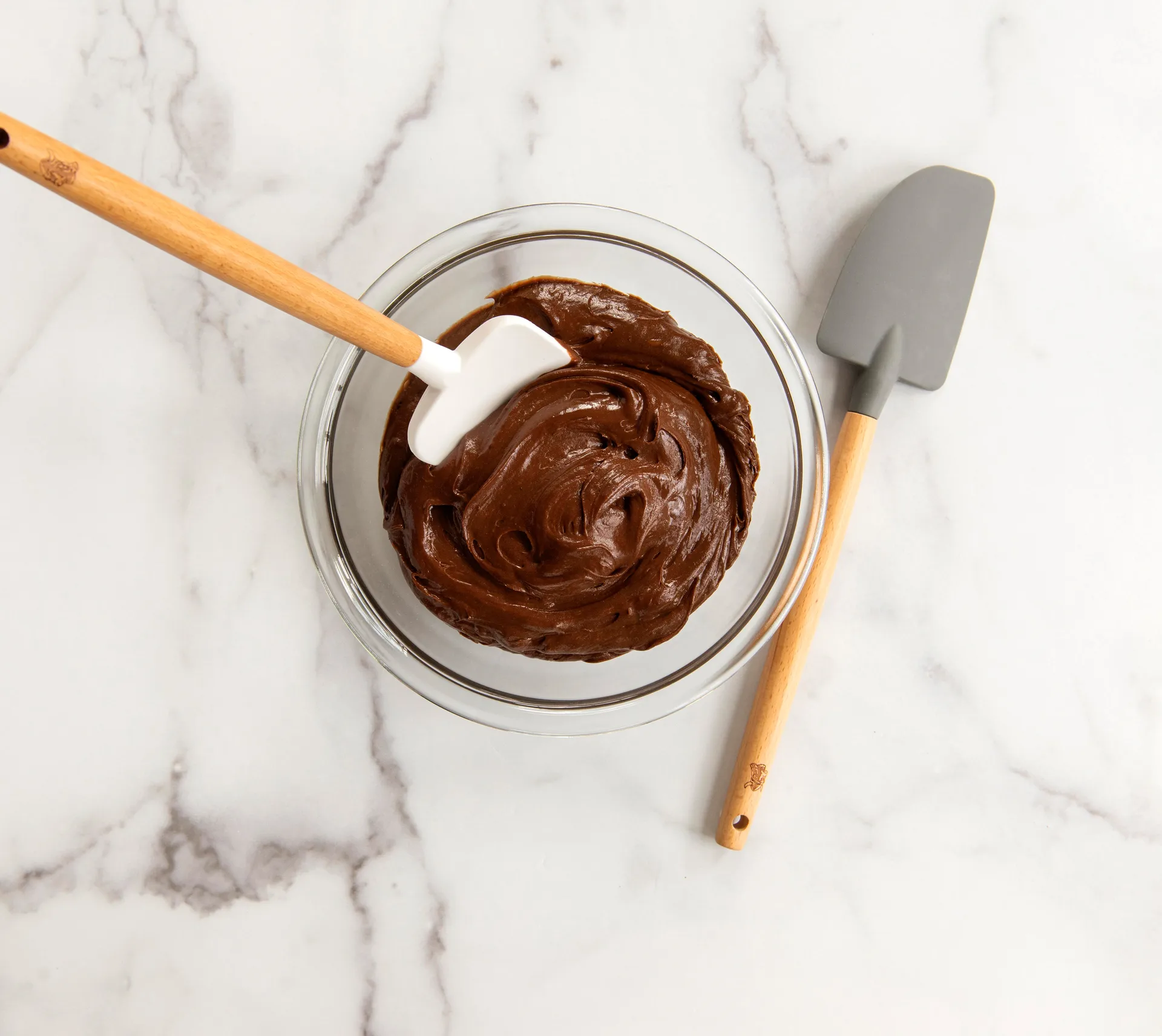 Nordic Ware pannenlikker beukenhout 2-pack, Zwart,wit Nordic Ware