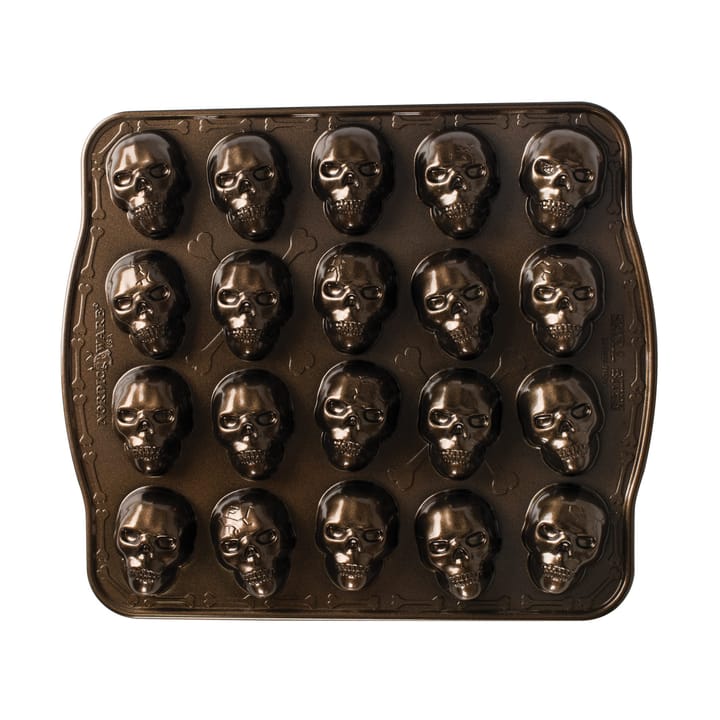 Nordic Ware Skull Bites bakvorm - Brons - Nordic Ware