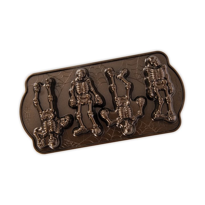Nordic Ware Spooky Skeleton bakvorm, Brons Nordic Ware