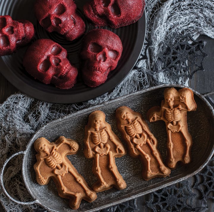 Nordic Ware Spooky Skeleton bakvorm, Brons Nordic Ware