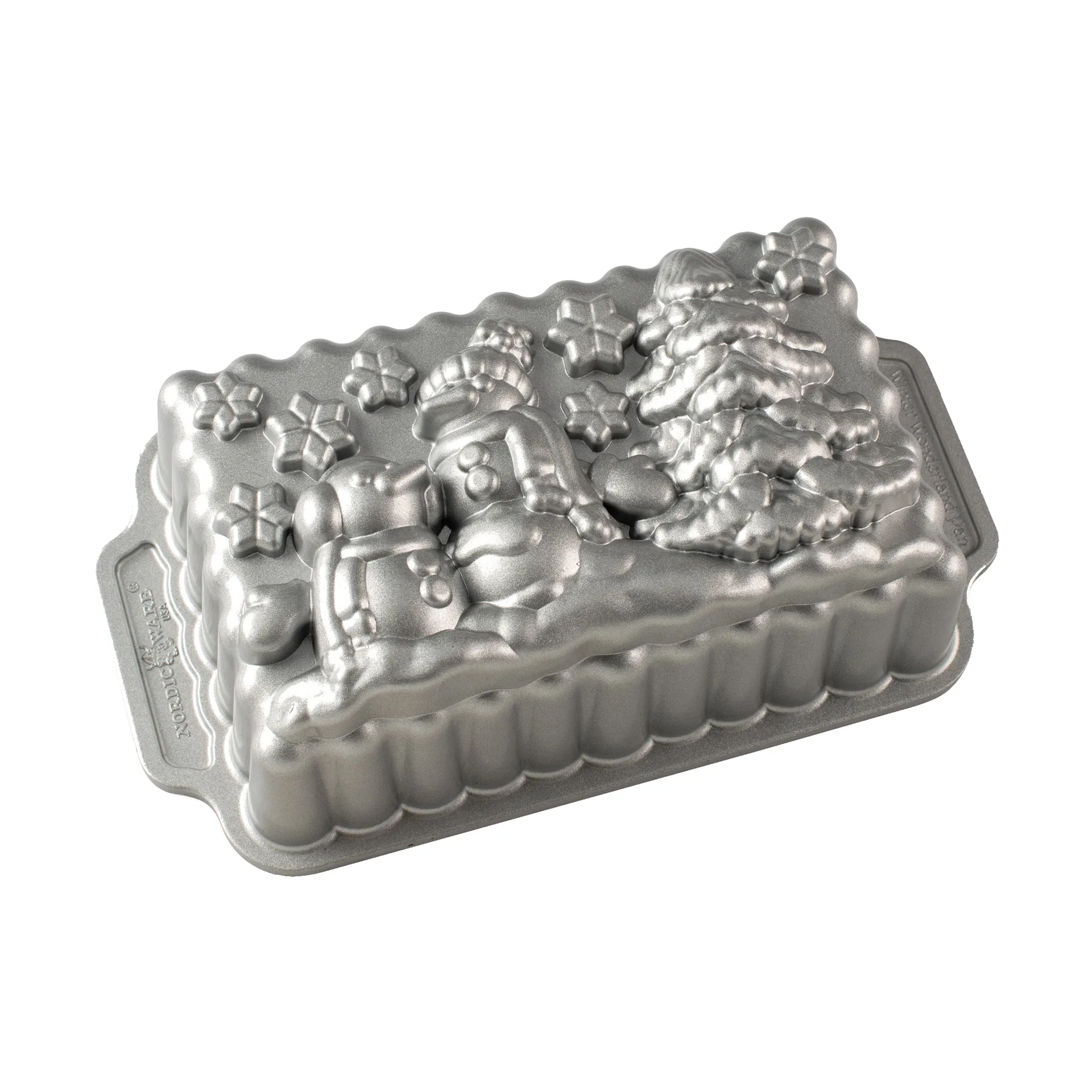Nordic Ware Winter Wonderland broodvorm 1,4 L, Zilver Nordic Ware
