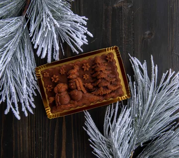 Nordic Ware Winter Wonderland broodvorm 1,4 L - Zilver - Nordic Ware