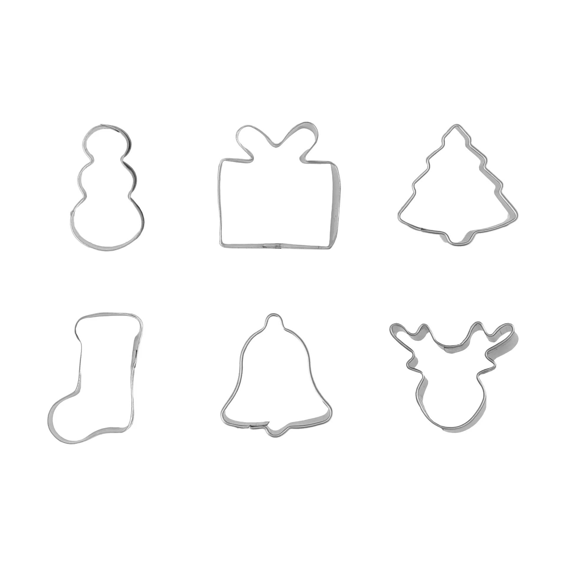 BAKE koekjesuitsteker, Kerst, mini, 6-delig Nordwik