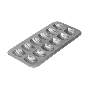 BAKE madeleinevorm - Roestvrij staal, 12 stuks - Nordwik