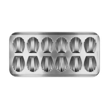 BAKE madeleinevorm - Roestvrij staal, 12 stuks - Nordwik