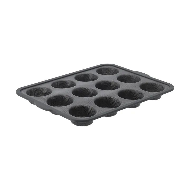 BAKE siliconen bakvorm met versterkte rand - Muffins, 12 stuks - Nordwik