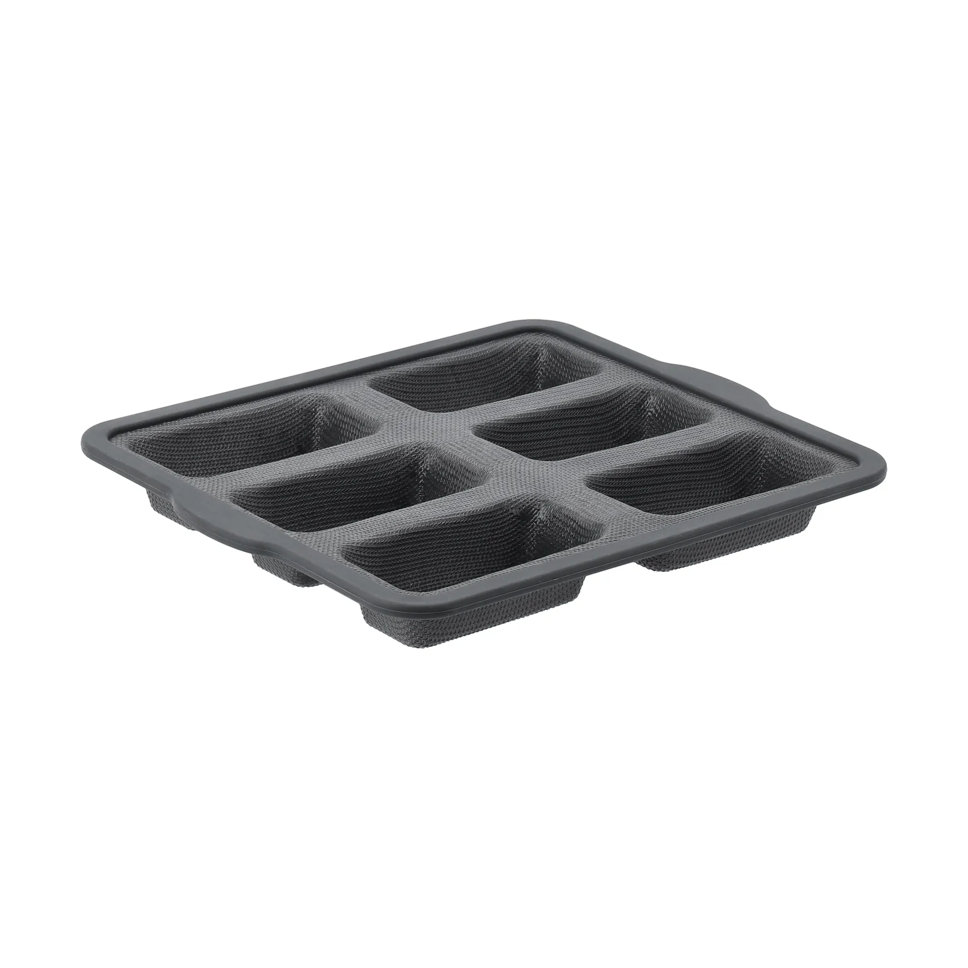 BAKE siliconen bakvorm met versterkte rand, Rechthoekig, 6 stuks, 26,2x22,1 cm Nordwik