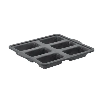 BAKE siliconen bakvorm met versterkte rand - Rechthoekig, 6 stuks, 26,2x22,1 cm - Nordwik