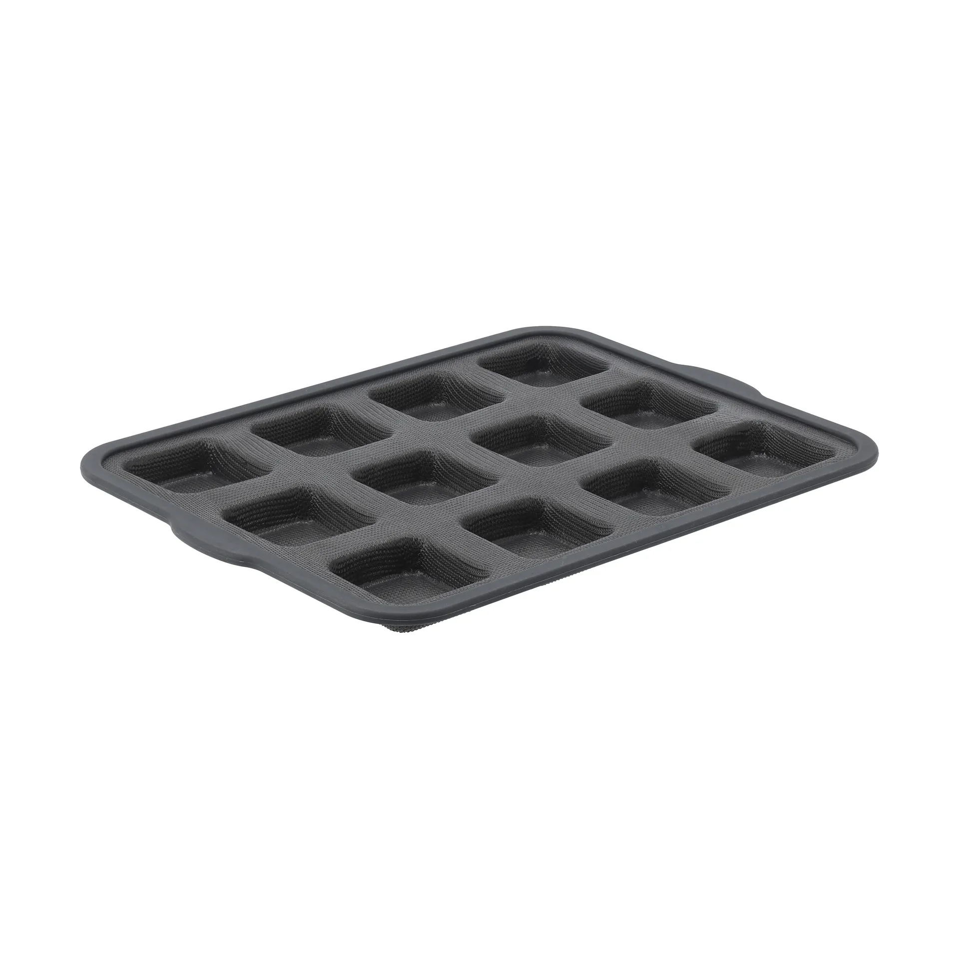 BAKE siliconen bakvorm met versterkte rand, Rechthoekig, 6 stuks, 36x26 cm Nordwik