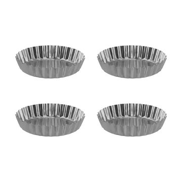 BAKE tartelettevorm - Roestvrij staal, 4 stuks - Nordwik