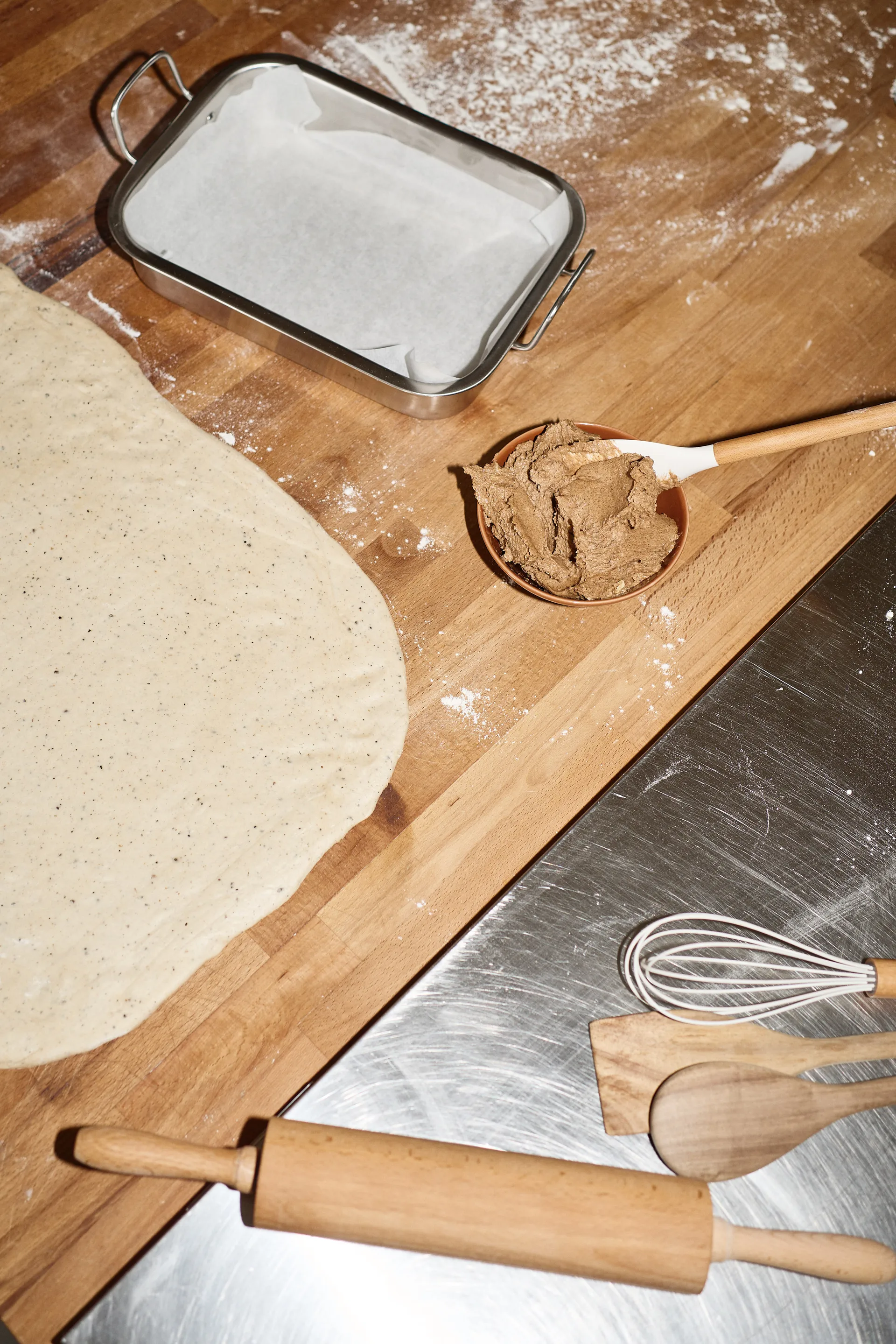 Nordwik deegroller 44 cm, Beukenhout Nordwik