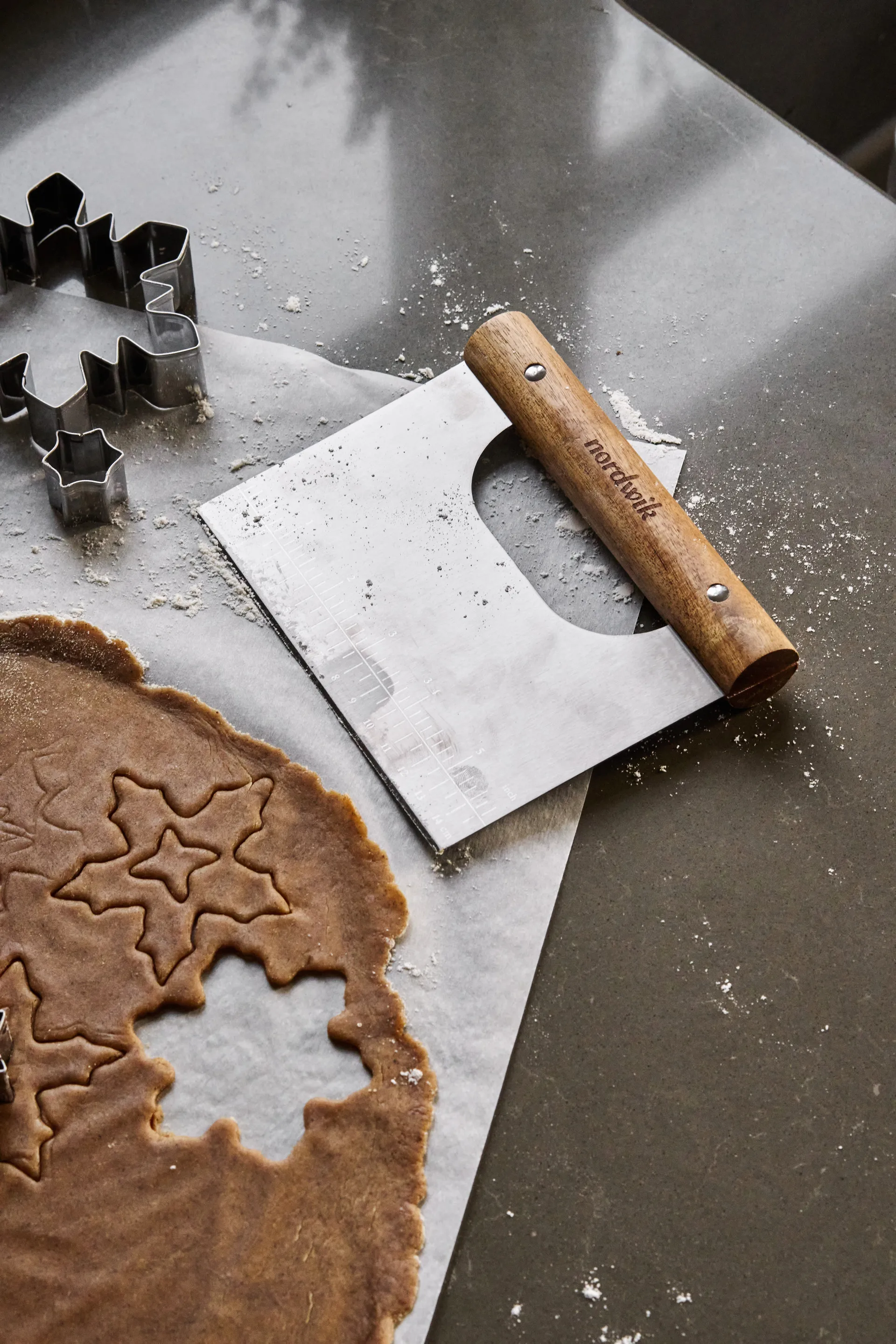 Nordwik deegschraper 15 cm, Acacia Nordwik