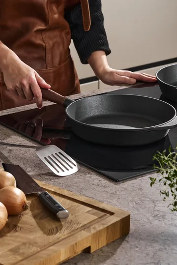 Nordwik gietijzeren koekenpan met houten handvat - 28 cm - Nordwik