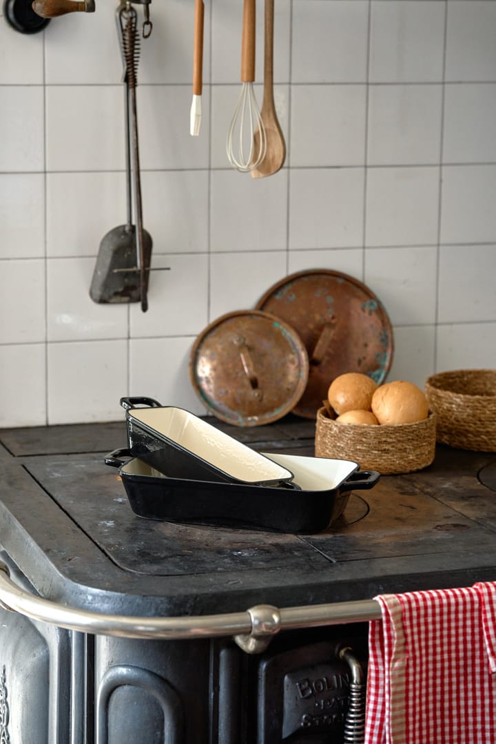 Nordwik gietijzeren ovenschaal, 33x22 cm, Zwart Nordwik