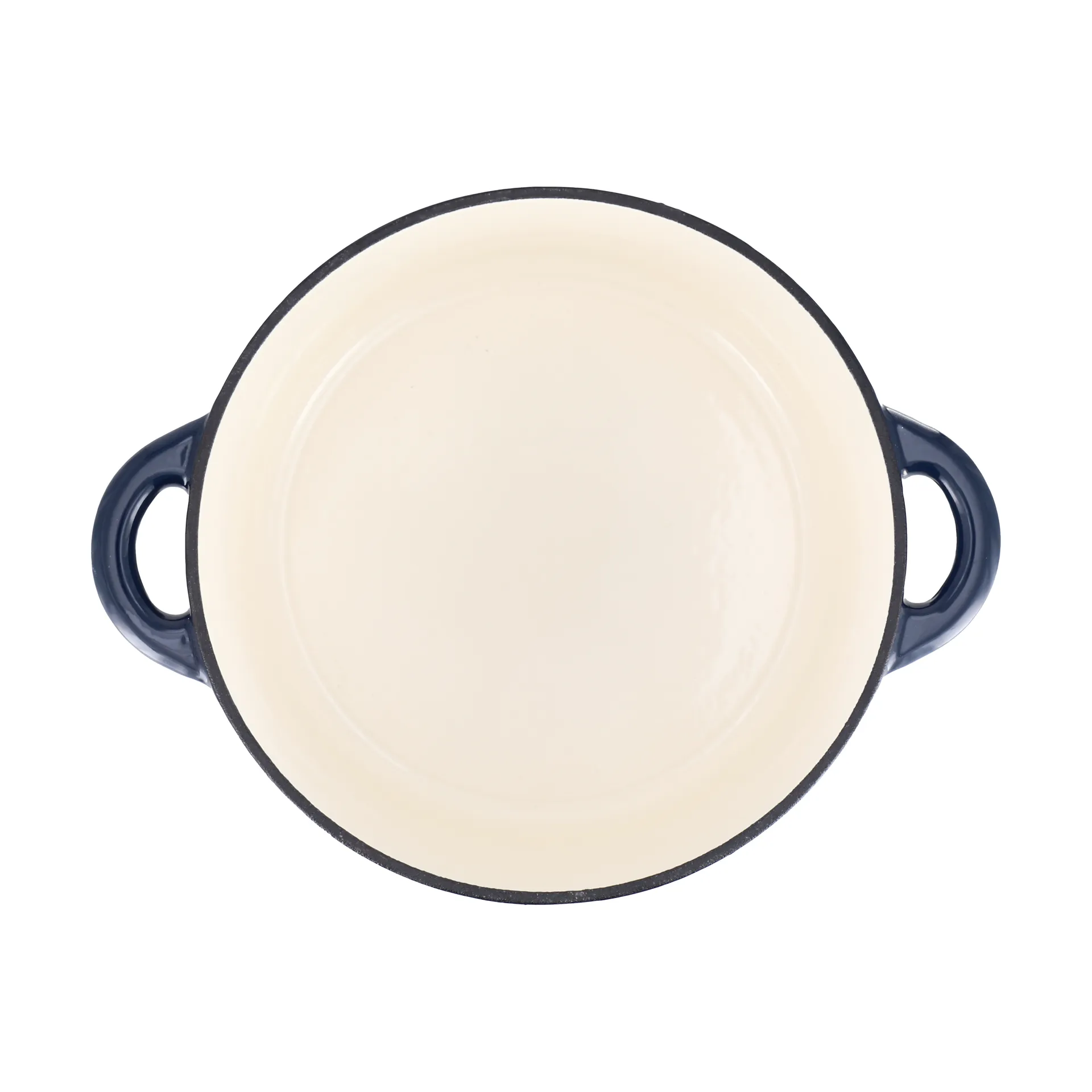 Nordwik gietijzeren pan rond 5 l, Donkerblauw Nordwik