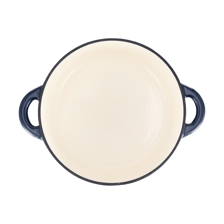 Nordwik gietijzeren pan rond 5 l, Donkerblauw Nordwik