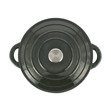 Nordwik gietijzeren pan rond 5 l - Groen - Nordwik