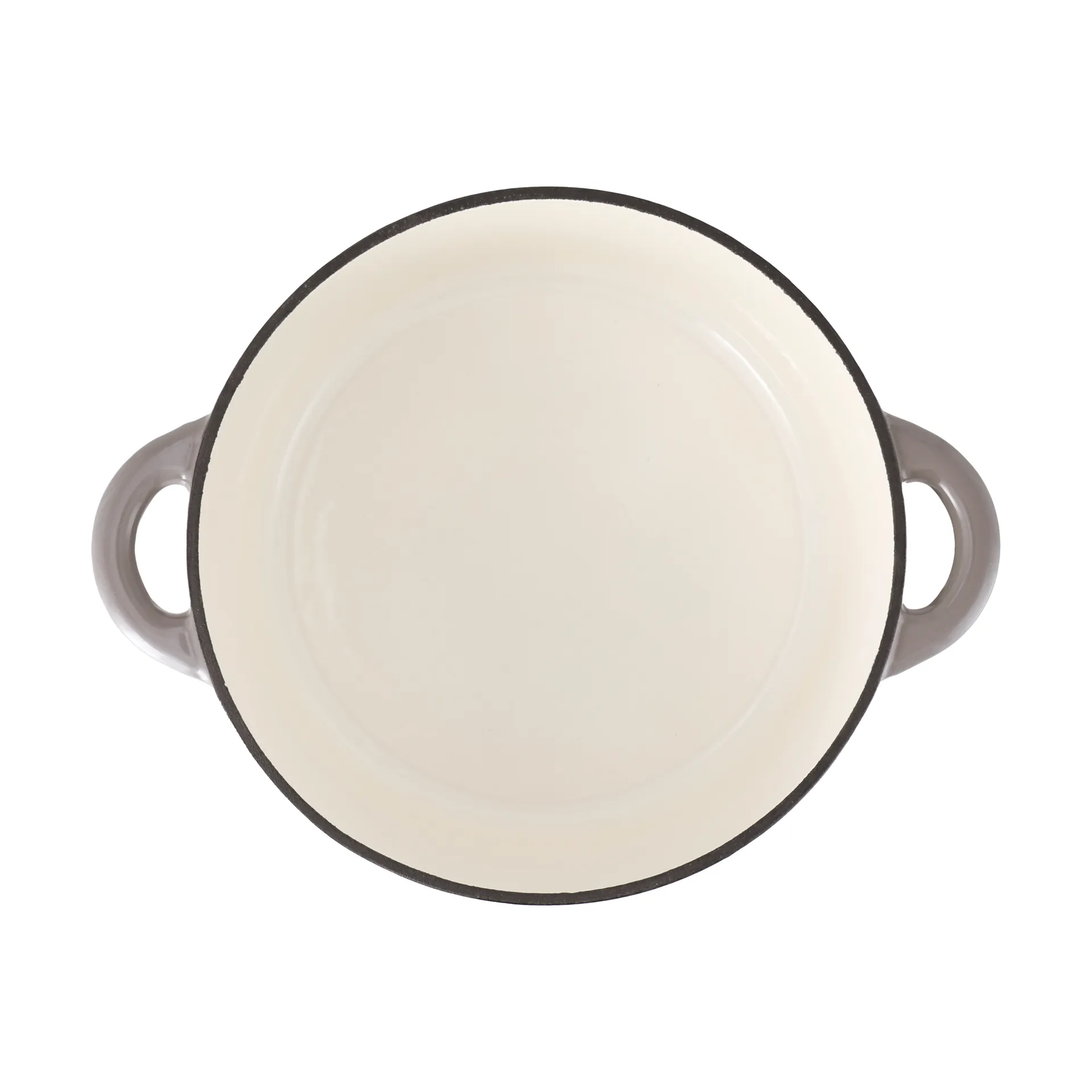 Nordwik gietijzeren pan rond 5 l, Taupe Nordwik