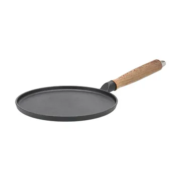 Nordwik gietijzeren pannenkoekenpan met houten handvat - 23 cm - Nordwik