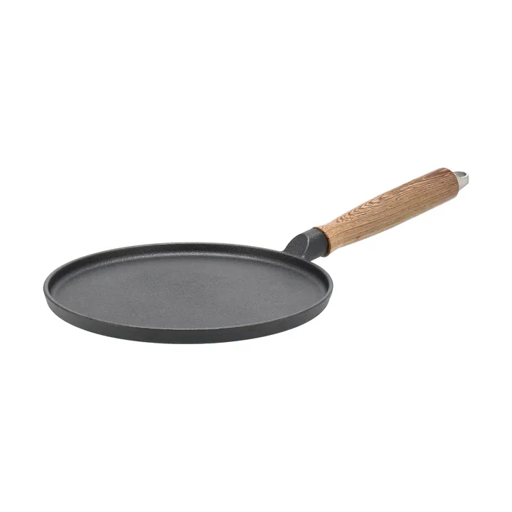Nordwik gietijzeren pannenkoekenpan met houten handvat - 23 cm - Nordwik