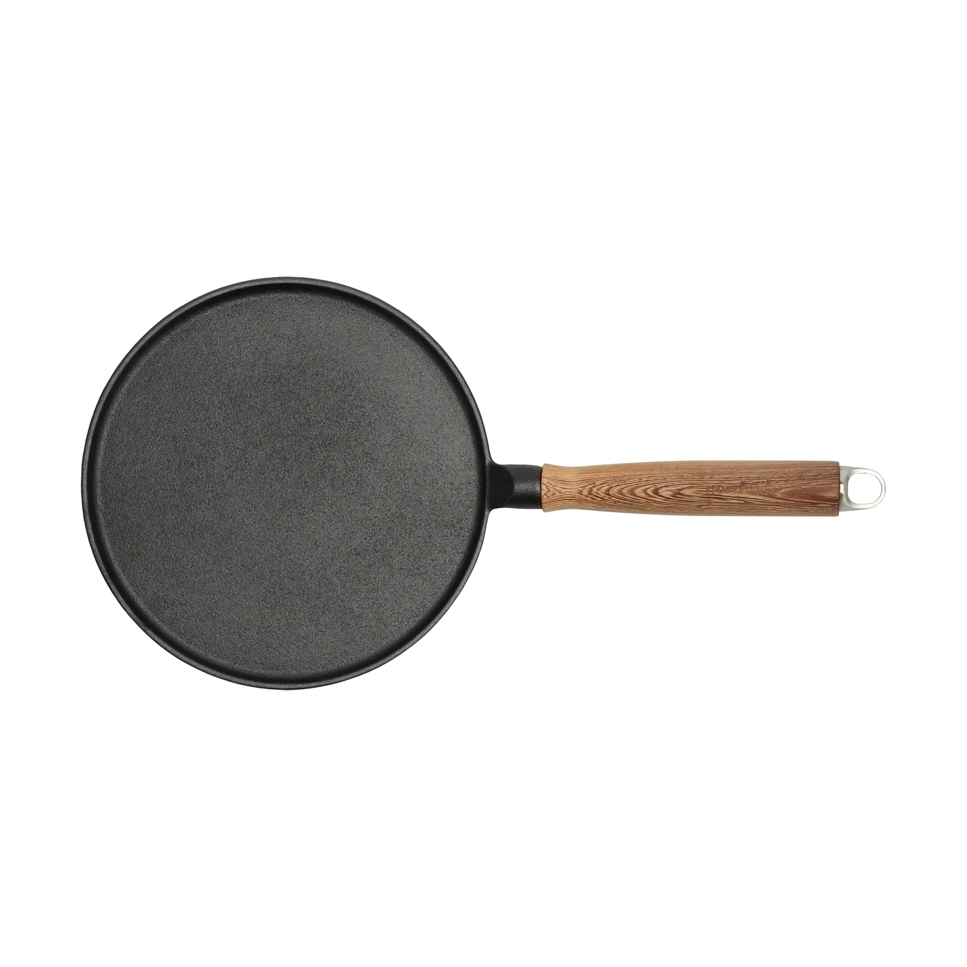 Nordwik gietijzeren pannenkoekenpan met houten handvat, 23 cm Nordwik