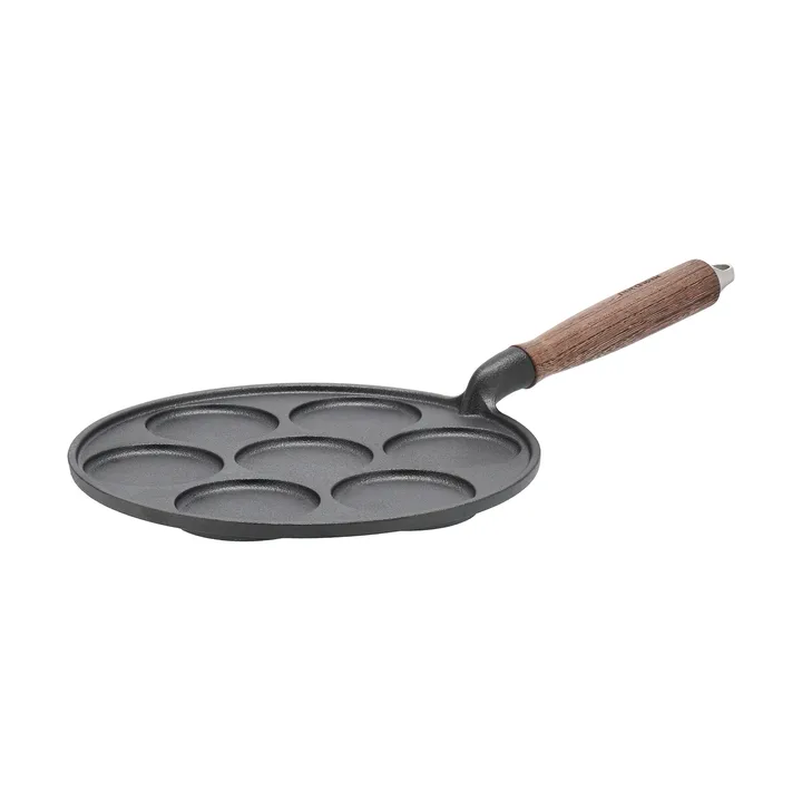 Nordwik gietijzeren pannenkoekenpan met houten handvat - 25,5 cm - Nordwik