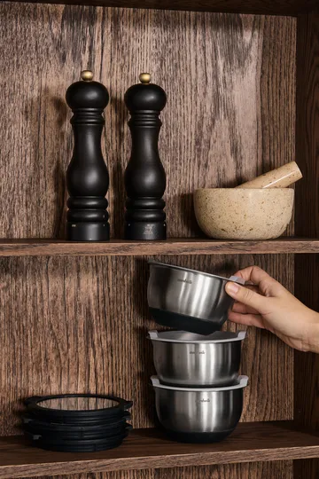 Nordwik glazen deksel voor minibunkers premium - 3-pack - Nordwik