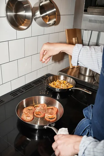 Nordwik koekenpannenset 3-ply 2-delig - Roestvrij staal - undefined - Nordwik