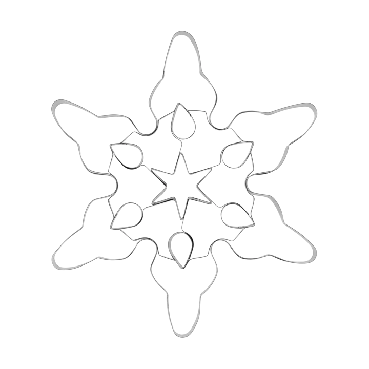 Nordwik koekjesvorm sneeuwvlok - Medium - Nordwik